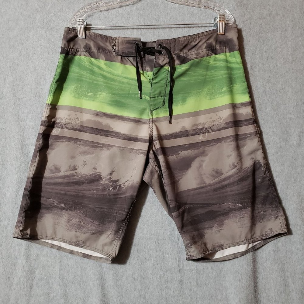 salt life SLX-QD vapor stretch mens board shorts size 34